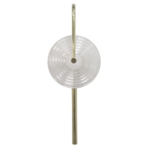 Kinkiet Plato transparentny LED CCT lampa na ścianę LP-0301/1W TR