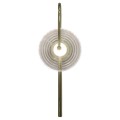Kinkiet Plato transparentny LED CCT lampa na ścianę LP-0301/1W TR