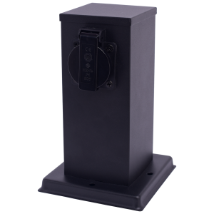 Słupek ogrodowy zasilający  Electric 20cm 2 Gniazda 16A EKO0431 