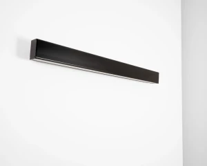 Lampa LED kinkiet nad lustro do łazienki  zoomLED® KP2 CRI>90 IP44 czarny opcja ściemniania