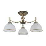 Lampa sufitowa Fener PND-40653-3-ABR-WH