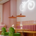 Lampa wisząca nad blat CONA 26 LED  52° zwieszana 59942 Aqform