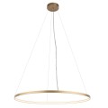 Lampa wisząca ring led wewnętrzny złoty  Agari 2 biegi 117cm 3000K 5344 