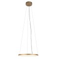 Lampa wisząca ring led wewnętrzny złoty Agari 2 obiegi 57cm 3000K 5324 