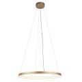 Lampa wisząca ring led wewnętrzny złoty Agari 2 obiegi  87cm 4000K 5335 