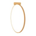 Lampa ścienna led ring kinkiet Agaro 1 obieg 87cm złoty 3000K 4314 