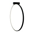 Lampa ścienna led ring kinkiet Agaro 1 obieg K 87 czarny 3000K 4310 