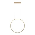 Lampa wisząca złoty ring led Agaro Z 57 1 obieg 3000K 5304 