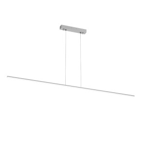 Lampa wisząca nad blat biurka biała 120cm 3000K  biała Slim P 5002