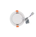 Lampa do zabudowy IP44 biała led 8W 4000K CL Kos 8781