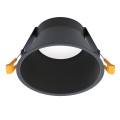 Lampa punktowa podtynkowa UNO L czarna do zabudowy  10845 Nowodvorski