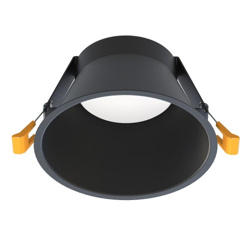 Lampa punktowa podtynkowa UNO L czarna do zabudowy  10845 Nowodvorski