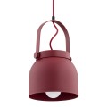 Lampa wisząca E27 na blat czerwona LOGAN 8282 Argon