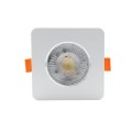 Ruchome kwadratowe oczko podtynkowe Plus białe LED CCT LP-1506/1RS WH Square