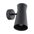 Argon Lampa kinkiet, nowoczesny reflektor, stal czarna E14 LORD 8763