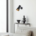 Argon Lampa kinkiet, nowoczesny reflektor, stal czarna E14 LORD 8763