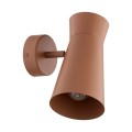 Argon Lampa reflektor kinkiet, nowoczesny reflektor, stal terakota E14 LORD 8765