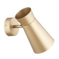 Argon Lampa kinkiet, nowoczesny reflektor, stal złoto E14 LORD 8764 