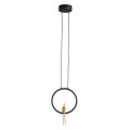 STEP INTO DESIGN Lampa wisząca AMICI led czarno złota 27 cm ST-D7774 black
