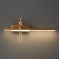 STEP INTO DESIGN  Lampa ścienna led AMICI złota 31 cm kinkiet ST-B3578 gold