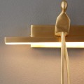 STEP INTO DESIGN  Lampa ścienna led AMICI złota 31 cm kinkiet ST-B3578 gold