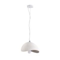 STEP INTO DESIGN Lampa wisząca STONE biała 30 cm do jadalni DN426-300