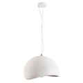 STEP INTO DESIGN Lampa wisząca STONE biała 60 cm do salonu DN426-600 