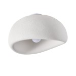 STEP INTO DESIGN Plafon sufitowy STONE biały 40 cm lampa DN426-40C 