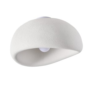STEP INTO DESIGN Plafon sufitowy STONE biały 40 cm lampa DN426-40C 