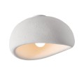 STEP INTO DESIGN Plafon sufitowy STONE biały 40 cm lampa DN426-40C 