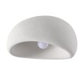 STEP INTO DESIGN Plafon sufitowy STONE biały 50 cm lampa sufitowa DN426-50C 