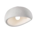 STEP INTO DESIGN Plafon sufitowy STONE biały 50 cm lampa sufitowa DN426-50C 