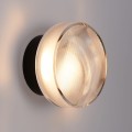 STEP INTO DESIGN kinkiet plafon lampa ścienna CARMELLO LED transparentna czarna 13,5 cmST-DL-8535 black 
