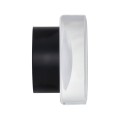 STEP INTO DESIGN kinkiet plafon lampa ścienna CARMELLO LED transparentna czarna 13,5 cmST-DL-8535 black 