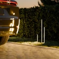 KINGLED lampa pionowa SŁUPEK LED hermetyczna IP68 IK10 zewnętrzna zoomLED® 55cm SG1 GARDEN czarnaL-SLUPEK-3K-55