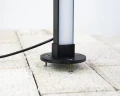 KINGLED Lampa pionowa SŁUPEK LED hermetyczna IP68 IK10 zewnętrzna zoomLED® 80cm SG1 GARDEN czarna L-SLUPEK-3K-80-2