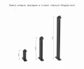 Lampa ogrodowa LED hermetyczna IP68 IK10 zewnętrzna zoomLED® GRM1 GARDEN czarna 1 m