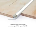 Gotowa oprawa LED hermetyczna IP68 IK08 do podbitki dachowej zoomLED® AQU lampa 