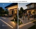 Gotowa oprawa LED hermetyczna IP68 IK10 najazdowa zewnętrzna zoomLED® GARDEN czarna