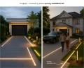 Gotowa oprawa LED hermetyczna IP68 IK10 najazdowa zewnętrzna zoomLED® GARDEN srebrna