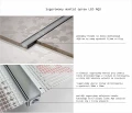 Gotowa oprawa LED hermetyczna IP68 IK08 łazienkowa zoomLED® AQU czarna