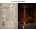 Gotowa oprawa LED hermetyczna IP68 IK08 łazienkowa zoomLED® AQU czarna