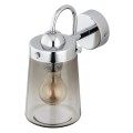 ARGON kinkiet elegancka lampa ścienna chrom dymny klosz IP44  PASADENA 4718 