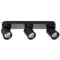 LIGHT PRESTIGE reflektorki Pointa 3 spot czarny 3xGU10 wymienne LP-6398/3WS BK