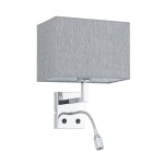 NOWODVORSKI kinkiet do sypialni lampa regulowana z włącznikiem HOTEL MOOD LED 11793