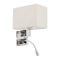 NOWODVORSKI kinkiet do sypialni lampa regulowana z włącznikiem HOTEL MOOD LED 11785
