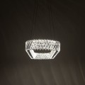NOWODVORSKI kryształowa do salonu lampa wisząca LUXORA OVAL LED 40W 3000K 11707