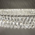 NOWODVORSKI kryształowa do salonu lampa wisząca LUXORA ROUND LED 38W 3000K 11706