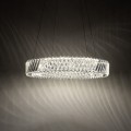 NOWODVORSKI żyrandol kryształowy do salonu lampa wisząca LUXORA ROUND LED 30W 3000K 11705