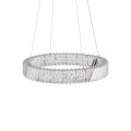 NOWODVORSKI żyrandol kryształowy do salonu lampa wisząca LUXORA ROUND LED 30W 3000K 11705